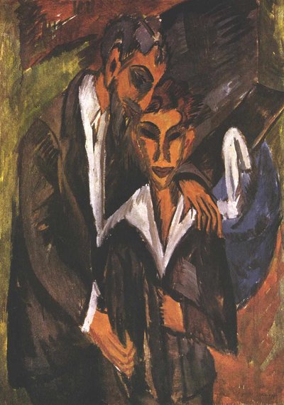 Graef and Friend by Ernst Ludwig Kirchner